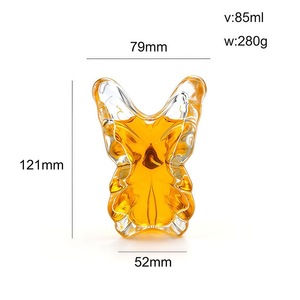 Bouteille en verre de luxe Butterfly 700 ml pour liqueur, gin, vodka, rhum, vin, spiritueux, brandy, boissons - Product Image 4