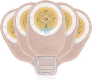 Bolsas de Colostomía BL, Suministros para Ostomía, Bolsas Drenables de Una Pieza y Dos Piezas con Cierre de Película de PE (70mm/350ml), Cuidado de Estomas e Ileostomía - Product Image 1