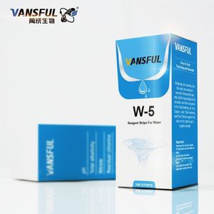 แผ่นทดสอบน้ำ Vansful W-5 5 in 1 สำหรับสระว่ายน้ำและตู้ปลา ตรวจวัดค่า pH ความเป็นด่าง ไนไตรต์ คลอรีน และความกระด้าง - Product Image 3