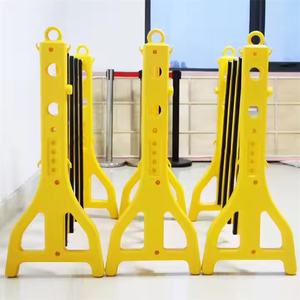プラスチック製のポータブル道路交通フェンス拡張可能なゲート安全交通バリア - Product Image 3