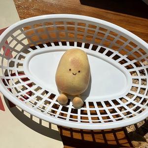 Jouet sensoriel souple en TPR fait main en forme de pomme de terre, dessin animé, pour bébé, anti-stress, à presser, vente en gros - Product Image 2