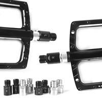 Extensions d'axe de pédale de vélo 16 mm 20 mm, axe allongé pour vélo de montagne et de route, boulons de noyau d'axe, boulons d'extension de pédale de vélo, entretoises