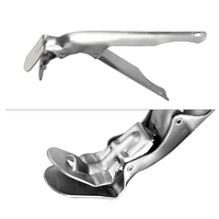 Pince à platine chauffante en acier inoxydable, résistante à la chaleur, antidérapante, pour servir et cuisiner