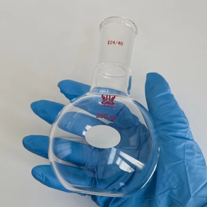 50-<span class=keywords><strong>1000ml</strong></span> thủy tinh Borosilicate chưng cất nhận thiết bị nặng tường đơn cổ phẳng đáy bình Sôi khớp tiêu chuẩn - Product Image 4