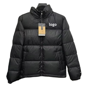 Giacca Invernale Formale in Velluto con Zip Personalizzata di Alta Qualità Reversibile Taglie Forti Calda Antivento Antifreddo 80% Piumino - Product Image 2