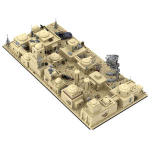 Bloques de construcción MOC <span class=keywords><strong>Tatooine</strong></span> MOS Eisley Cantaina, 14860 Uds., modelo de montaje de ladrillos, Colección, juguetes, regalo de Navidad, Uds. - Product Image 5
