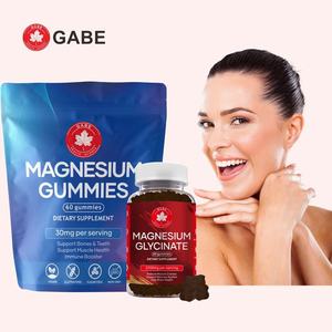 Gomitas de Magnesio GABE, Suplemento Vitamínico para Adultos, Salud Ósea y Dental, Refuerzo de la Inmunidad, Venta al Por Mayor OEM, No Apto para Recién Nacidos Menores de 24 Meses - Product Image 1