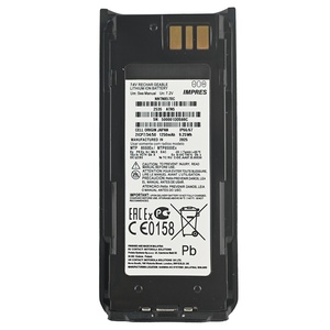 Batería de Repuesto de Litio Recargable NNTN8570, Capacidad de 1250 mAh, 7.4 V, IMPRES ATEX CE IP66/67 para Motorola MTP8550Ex MTP8500Ex - Product Image 1