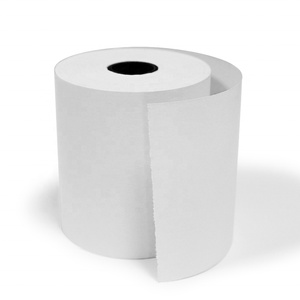 Rouleau de papier thermique Unifon 80 mm pour caisse enregistreuse, simple couche, certifié ISO14001 - Product Image 1
