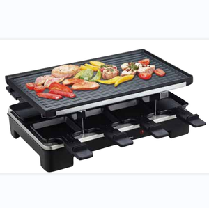 Aifa - Vente flash - Grill <span class=keywords><strong>raclette</strong></span> électrique antiadhésif détachable à 4 plaques plates - Contrôle numérique de la température - Efficacité énergétique <span class=keywords><strong>A</strong></span>+ - Product Image 1