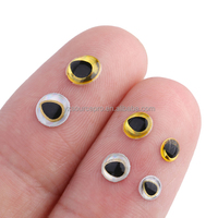 Autocollants pour yeux de leurres de pêche 3D, yeux de poisson en époxy holographique 3D pour la fabrication de leurres DIY, leurres durs, leurres souples