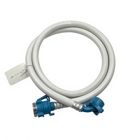 Tuyau d'arrivée d'eau pour lave-linge 1,5 m en PVC avec adaptateur de robinet universel 3/4 pouce à raccord femelle, fabrication OEM