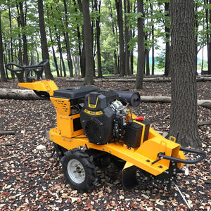 Prix de gros Débroussailleuse portative à chenilles pour débroussaillage forestier, meuleuse à double courroie en V - Product Image 1