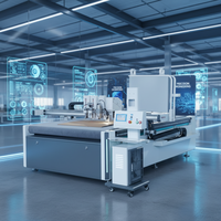 Máquina de Corte Digital CNC, Plotter de Corte para Cartón, Cartón Corrugado y Cartón de Nido de Abeja
