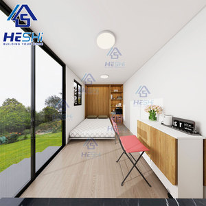 Sinh Thái Thân Thiện Với Trailer <span class=keywords><strong>Container</strong></span> Đúc Sẵn Nhà Tích Hợp Trên Bánh Xe Giá Prefab Di Động Hiện Đại Nhà Casa Contenedor - Product Image 6