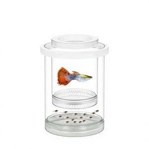 Caja de Aislamiento para Acuario, Estilo Colgante, Malla Gruesa, Tanque de Cría para Guppys, Tanque de Desparasitación para Danios Cebra, Tanque Pequeño para Guppys Hembras - Product Image 1