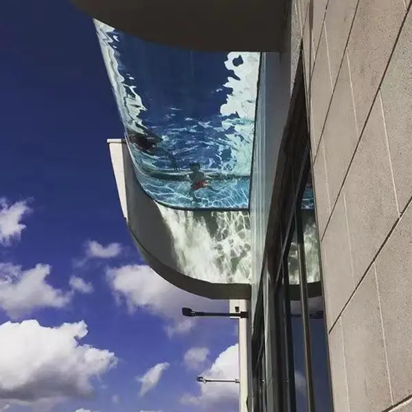 Grandview फैक्टरी एक्रिलिक स्विमिंग पूल स्विमिंग पूल के लिए पैनल खिड़की