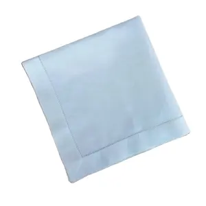 18*18 inch Hotel Restaurant and Banquet Use Napkin 45*45cm European Style Linen Cotton Plain Dyed Napkin