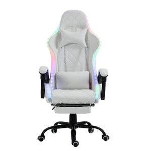 <span class=keywords><strong>Chaise</strong></span> de jeu <span class=keywords><strong>Cougar</strong></span> avec éclairage LED RVB, <span class=keywords><strong>chaise</strong></span> de jeu ergonomique avec massage et repose-pieds, livraison gratuite - Product Image 3