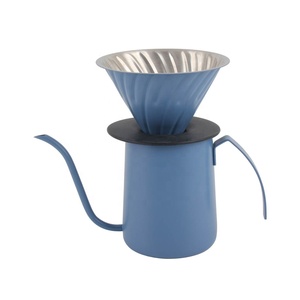 Blue Coffee <b>Maker</b> Coffee Pour Over Kit Hand Drip Coffee Set - Product Image 4