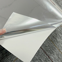Transparante, weerbestendige PVC metallic vinyl snijfolie, UV-bestendig, belvrij, permanente lijm, geschikt voor glazen deuren, ramen en winkelpuien