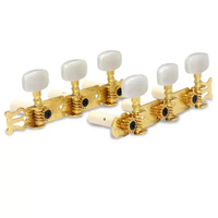 Ensemble de machines d'accordage pour guitare classique Têtes et chevilles de machine haut de gamme avec accessoires pour guitares classiques et flamenco de 39 pouces