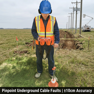 Localisateur de défauts de câbles souterrains TDR Acoustique-Magnétique Précision 10 cm IP65 HP-C12 pour la détection de puissance - Product Image 2
