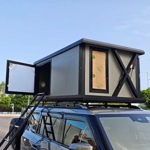 Tente <span class=keywords><strong>de</strong></span> <span class=keywords><strong>toit</strong></span> automatique à énergie solaire en aluminium à coque rigide, levage électrique, boîte <span class=keywords><strong>de</strong></span> camping - Product Image 1