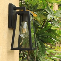 Lampes LED modernes en alliage d'aluminium IP65, étanches, design rétro pour lampes murales extérieures, éclairage de jardin - Fabriqué en Chine, garantie de 2 ans