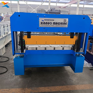 Machine de profilage automatique à grande vitesse pour tuiles en acier ondulé, entraînée par moteur, pour roulement de porte, largeur d'alimentation 1200 mm - Product Image 1