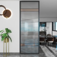Panneaux de séparation de vestibule d'hôtel de luxe, panneaux de séparation de bureau en acier inoxydable, écran de séparation de pièce, cloison de séparation