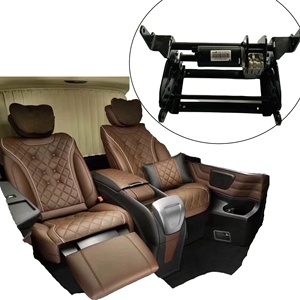 Repose-pieds en cuir pour siège de voiture, accessoire de luxe, en carton, acier noir, métal, Q50, accoudoir en carbone, siège général JIUYI - Product Image 5