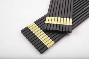 Palillos de Lujo con Logotipo Personalizado para Restaurante Chino, Diseño Personalizado en Aleación y Fibra de Vidrio - Product Image 2