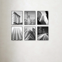 Cadre photo en plastique à chargement frontal horizontal/vertical MCS, à poser sur mur/plan de travail, avec verre poli/plexiglas, logo personnalisé