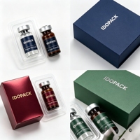 Étiquettes personnalisées anti-décoloration et inviolables pour flacons, autocollants de sécurité texturés auto-adhésifs pour le stockage de peptides en laboratoire