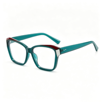 Lunettes anti-lumière bleue SM26013, monture carrée en PC, lunettes d'ordinateur unisexes, lunettes optiques, verres correcteurs bloquant la lumière bleue