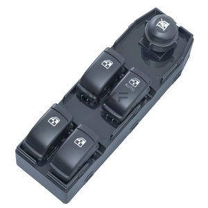 चेवरोलेट लॉवा फ्रंट बाएं पावर मास्टर कंट्रोल विंडो स्विच 6211505170 नए एब्स प्लास्टिक ऑन-ऑफ स्विच rkxf ब्रांड RK-2458A ब्लैक - Product Image 1