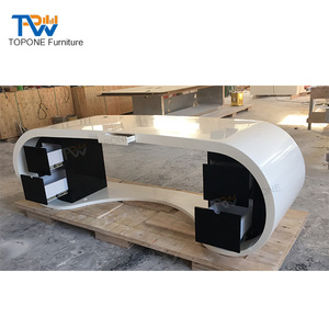 โต๊ะทำงานผู้บริหารสมัยใหม่ ดีไซน์ทันสมัย - Product Image 2