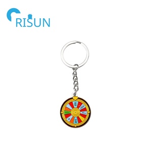 Fabrication de porte-clés de roue de <span class=keywords><strong>roulette</strong></span> en métal personnalisé Llavero jeu <span class=keywords><strong>Roulette</strong></span> de jeu Spinning Casino porte-clés <span class=keywords><strong>Roulette</strong></span> porte-clés - Product Image 6
