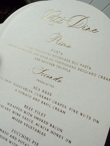 Tarjetas de Menú de Lujo con Papel Dorado, Decoración Elegante para Mesa de Recepción, <span class=keywords><strong>Invitaciones</strong></span> de Boda con Diseño Floral <span class=keywords><strong>en</strong></span> Relieve 3D Hechas a Mano, Doble Cara - Product Image 6