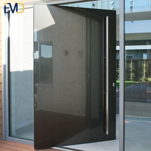 ประตูบานพับหน้าบ้านอลูมิเนียมดีไซน์ทันสมัยสไตล์ใหม่สำหรับวิลล่า - Product Image 5
