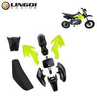 Kits de carénage hors route pour moto Dirt Pit Bike moins chers avec réservoir de carburant à coussin de siège haut pour Hond CRF50 CRF 50