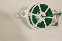 Attaches de clôture torsadées en plastique Sancai, assortiment personnalisé, prise en main confortable, 20 m, vert, 3 usages, pour jardinage