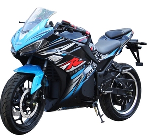 Motocicleta eléctrica de carreras con Motor de <span class=keywords><strong>cadena</strong></span> central de 3000W personalizada de fábrica, motocicleta eléctrica de velocidad máxima de 160 km/h de 72V - Product Image 5