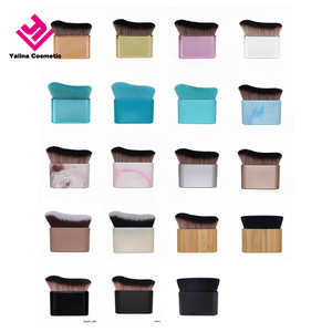 Brochas de Maquillaje Profesionales Individuales de Lujo Veganas de Alta Calidad para Contorno Facial y Drenaje Linfático, Ideales para Base y Rubor - Product Image 6