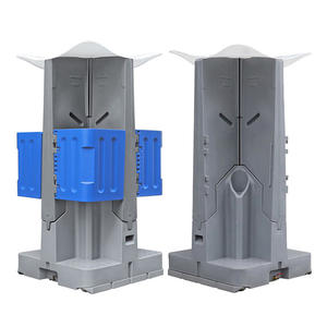 Urinoir portable en plastique pour 4 personnes, toilettes portables en plastique pour le camping, toilettes portables en plastique à vendre - Product Image 1