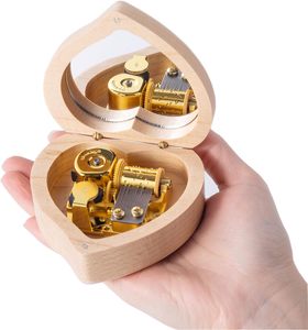 Sankyo <span class=keywords><strong>de</strong></span> madera rojo grabar aullidos mover <span class=keywords><strong>Castillo</strong></span> mano manivela caja <span class=keywords><strong>de</strong></span> música - Product Image 3