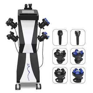 Masajeador con 6 Manijas de Vibración 360 °   Rodillo de Masaje Corporal, Masajeador Facial, Reductor de Celulitis, Masaje Rotatorio Moldeador - Product Image 1