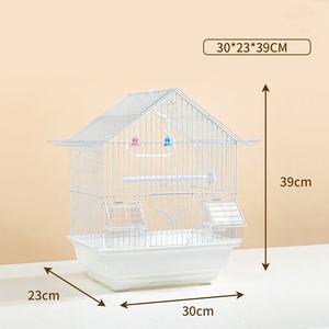 Tragbare Outdoor-Vogelkäfige für kleine und mittelgroße Wildvögel, luxuriöse Schaukäfige für Papageien, verstärkter Vogelkäfig für die Haustierzucht von Mynas - Product Image 6