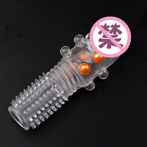 Funda de goma suave con púas de Dragon Ball extendida para estimulación masculina, juguete sexual para adultos - Product Image 4